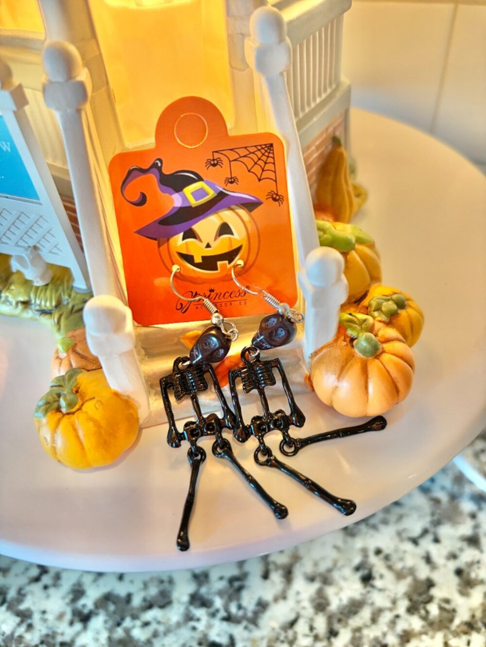 Skeleton Earrings